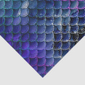 Glitter Mermaid Scales Pattern Tissuepapier (Detail)