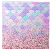 Glitter Mermaid Tegeltje (Voorkant)