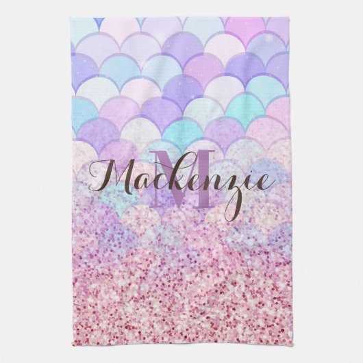 Glitter Mermaid Theedoek (Verticaal)