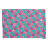 Glitter mermaïdaal patroon Pillowcase Kussensloop (Voorkant)