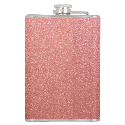 Glitter met Citaat Heupfles (Achterkant)