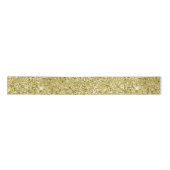 Glitter met gouden mousserend satijnen lint (Voorkant)
