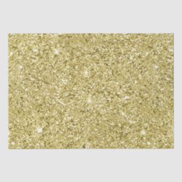 Glitter met gouden mousserend tissuepapier