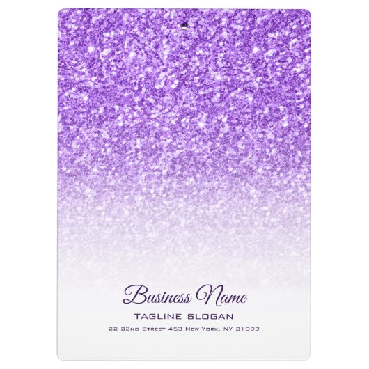 Glitter met vonken klembord (Achterkant)