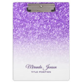 Glitter met vonken klembord (Voorkant)