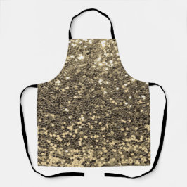 Glitter Metallic Chic Bling Modern Apron Schort