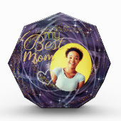 Glitter Mijn Beste Mam Foto (Voorkant)