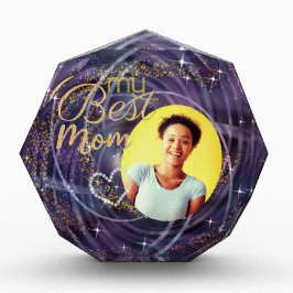 Glitter Mijn Beste Mam Foto