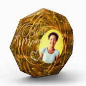 Glitter Mijn Beste Mam Foto Goud (Links)