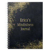 Glitter Mindfullness op maat Notitieboek (Voorkant)