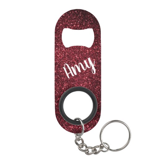 Glitter Mini Flessenopener (Achterkant)