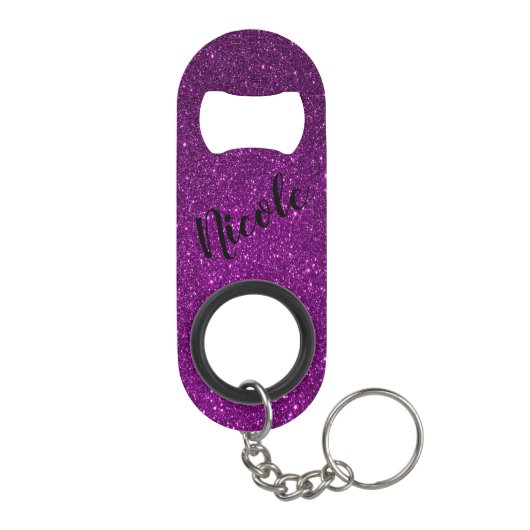 Glitter Mini Flessenopener (Achterkant)