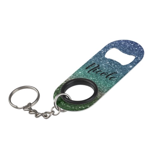 Glitter Mini Flessenopener (Voorkant Gekanteld)