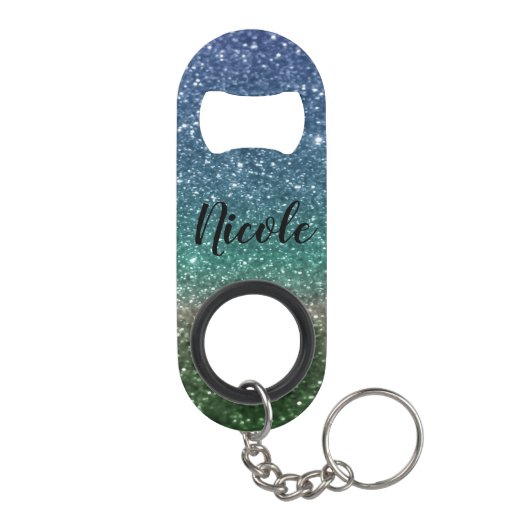 Glitter Mini Flessenopener (Achterkant)