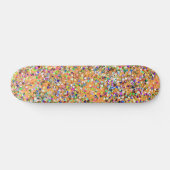 Glitter Mode Multicolor Painting #2 Skateboard (Horizontaal)