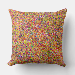 Glitter Mode Multicolor Painting #3 Kussen