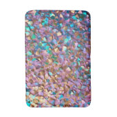 Glitter Modern Opal Holografisch Collectie Badmat (Voorkant Verticaal)