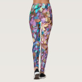 Glitter Modern Opal Holografisch Collectie Leggings (Achterkant)