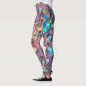 Glitter Modern Opal Holografisch Collectie Leggings (Links)