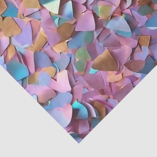 Glitter Modern Opal Holografisch Collectie Tissuepapier (Detail)