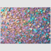 Glitter Modern Opal Holografisch Collectie Tissuepapier (Voorkant)