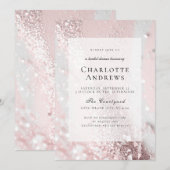 Glitter, Modern, Vrijgezellenfeest Kaart (Voorkant / Achterkant)