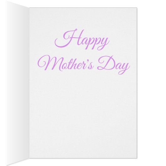 *~* Glitter Moederdag Love You Flower Customize (Binnen (Rechts))