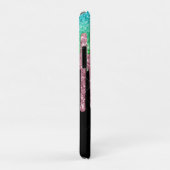Glitter Monogram Case-Mate iPhone Case (Achterkant/rechts)