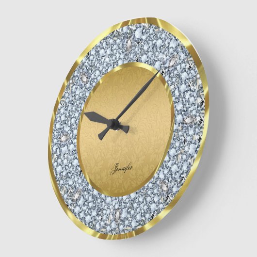 Glitter-Monogram voor goudmaskers en mousserende d Grote Klok (Hoek)