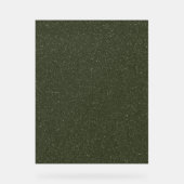 Glitter Moss Green Acryl Teken Bord (Voorkant)