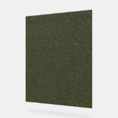 Glitter Moss Green Acryl Teken Bord (Hoek)