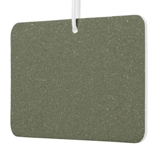 Glitter Moss Green Custom Luchtverfrisser (Links)