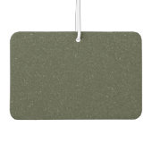 Glitter Moss Green Custom Luchtverfrisser (Voorkant)