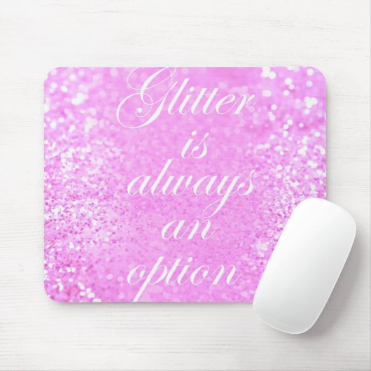 Glitter Mousepad Muismat (Met muis)