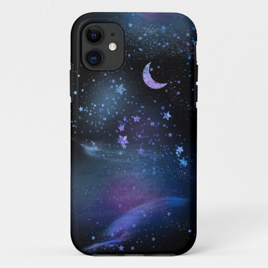 Glitter NASA Astronomie Mon Case-Mate iPhone Case (Achterkant)
