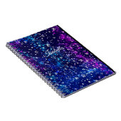 Glitter-Notitieboek op maat Notitieboek (Rechterzijde)