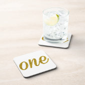 Glitter nummer 1 (1) drankjes onderzetter (Rechterzijde)
