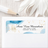 *~*Glitter Oceaan Goud Nautilus Strand SNEAKERS Etiket (Insitu)