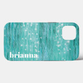 Glitter Ocean Case-Mate iPhone Hoesje (Achterkant (horizontaal))