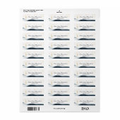 *~*Glitter Ocean Nautical Beach ZEE HORSE Gold Etiket (Full Sheet)