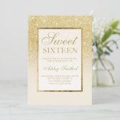 Glitter ombre iory elegant Sweet 1 Kaart (Staand voorkant)