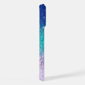 Glitter Ombre Monogram iPhone Hoesje | Gepersonali 15 Pro Max Case (Rechterkant)
