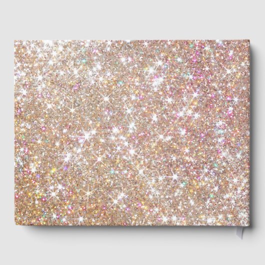 Glitter Ombre Sweet 16 Birthday Gastenboek (Achterkant)