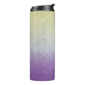 Glitter Ombre Thermal Tumbler Thermosbeker (Gedraaid links)