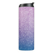 Glitter Ombre Thermal Tumbler Thermosbeker (Gedraaid links)