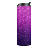 Glitter Ombre Thermal Tumbler Thermosbeker (Gedraaid links)