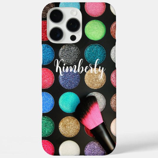 Glitter Oogschaduw Palet Case-Mate iPhone Case (Achterkant)