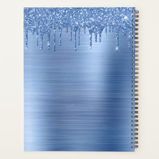 Glitter op maat planner (Achterkant)