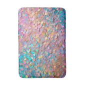 Glitter Opal Holografisch Modern Collectie Badmat (Voorkant Verticaal)