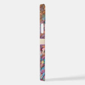 Glitter Opal Holografisch Modern Collectie iPhone Hoesje (Rechterkant)